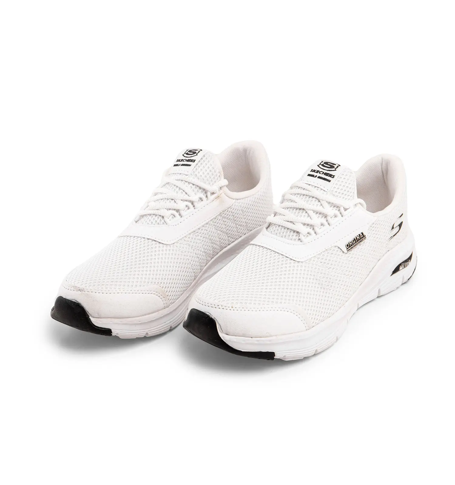 کفش ورزشی Skechers مردانه طوسی بندی